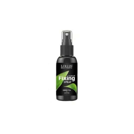 LOLLIS Fixateur de maquillage spray thé vert & aloe vera 100ml 