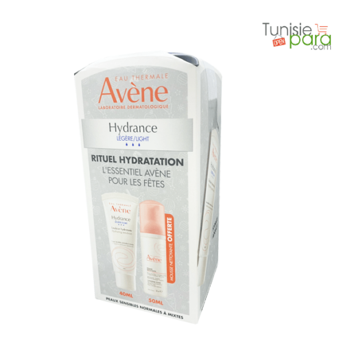 AVENE pack hydrance UV riche + xeracalm gel 100ml gratuit