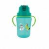 Baby pur tasse avec paille  ET ANSES 300 ML 6M BLEU