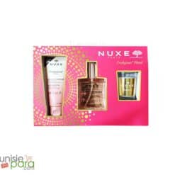 NUXE Coffret huile prodigieuse florale + gelée florale 100ml offert +bougie huile prodigieuse offert