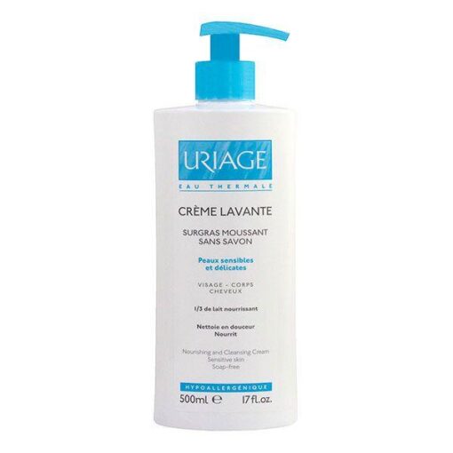 URIAGE CRÈME LAVANTE SURGRAS MOUSSANT SANS SAVON 500ml – Image 2