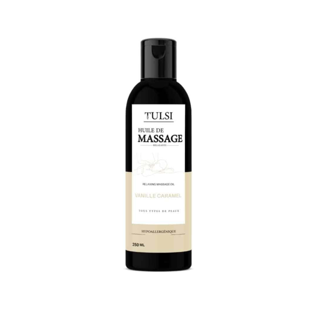 TULSI huile de massage vanille caramel 250 ml