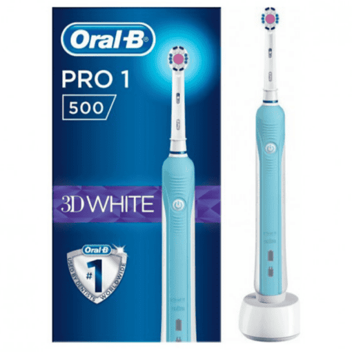 Oral-B Brosse à dent électrique Pro 500 3D white D16.513.U