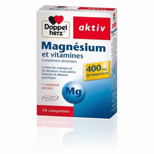 Aktiv magnesium et vitamines 30 comprimes