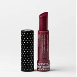 apivita stick a levres black currant coloré