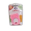 BABY PUR anneau de dentition chouette rose