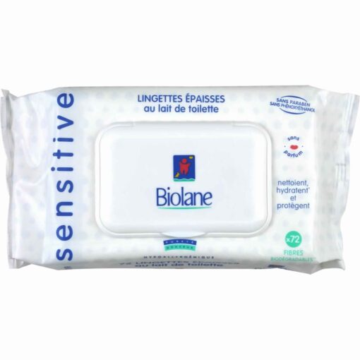 Biolane Lingettes Pure water bt/48 – Image 2