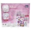 CHICCO coffret biberon well being rose