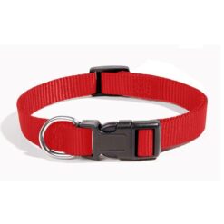 Collier Nylon 10mm Rouge