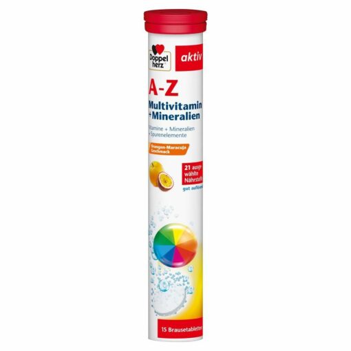 AKTIV A-Z multivitamines et mineraux 15 comprimes effervescent