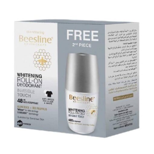 PACK BEESLINE 2 roll-on deo eclaircissant invisible touch 50ml*2