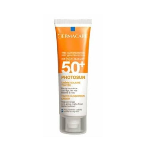 Dermacare Photosun crème protectrice teintée SPF 50 N 01 peaux sèhes 50 ml – Image 3