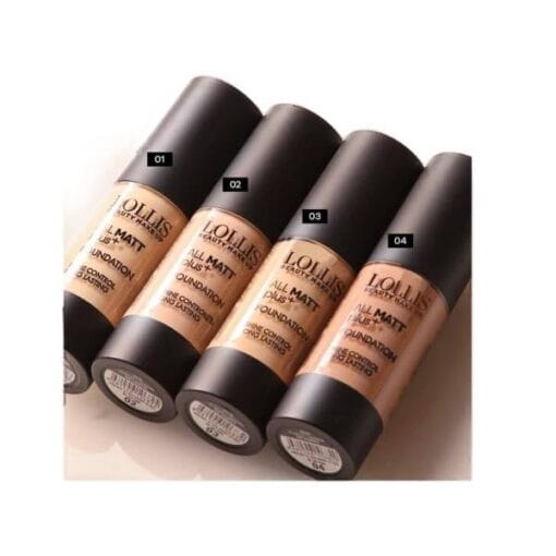 Lollis all matt plus foundation N04