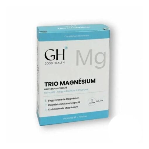 GH Trio Magnésium – Réduction du Stress et Vitalité