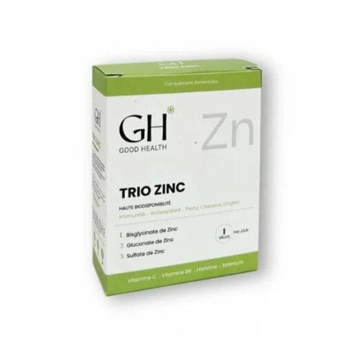 GH Trio Zinc – Immunité Renforcée et Santé de la Peau