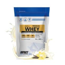 IMPACT Proteine Premium Whey Vanilla Ice Cream Sachet Format 1,8kg