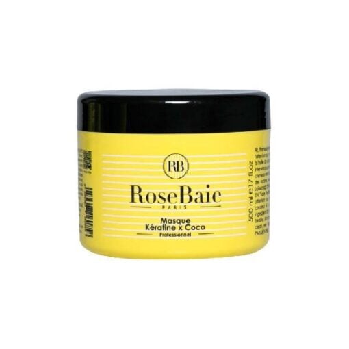 RoseBaie Masque Coco et Kératine 500 ml (Emballages Deffectueux)