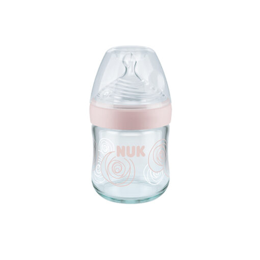 NUK biberon en verre nature sense S 120 ML