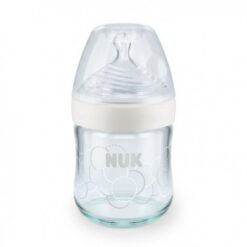 NUK biberon en verre nature sense S 120 ML