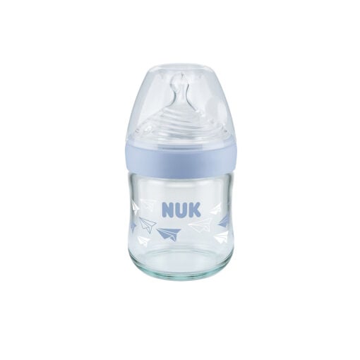 NUK biberon en verre nature sense S 120 ML