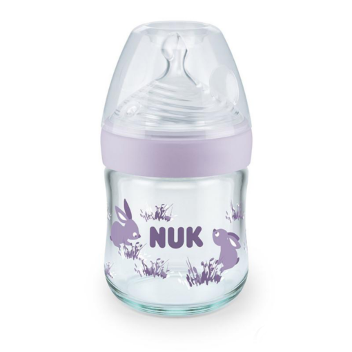 NUK biberon en verre nature sense S 120 ML