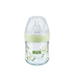 NUK biberon en verre nature sense S vert 120 ml