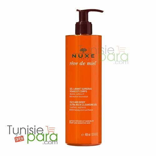 NUXE Gel lavant surgras visage et corps Rêve de miel 400 ML