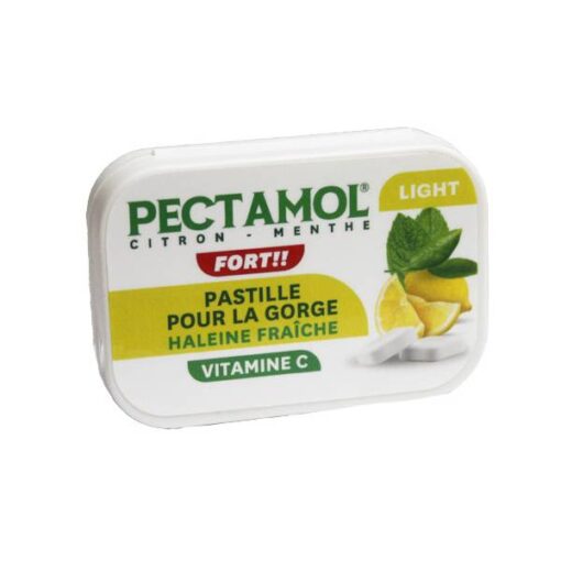 Pectamol Fort Citron Menthe Light B/30