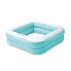 Piscine Bébé Givrée Bleu INTEX 86 X 86 X 25 Cm – 57100NP