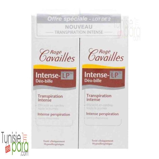 Rogé cavaillès déo-bille intense-lp transpiration intense 2x40 ml