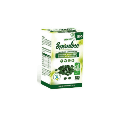 EDEN LIFE spiruline 180 Gélules