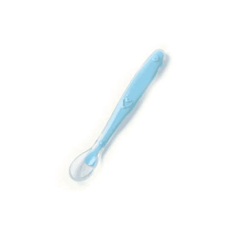 Baby pur cuillere en silicone 4m + bleu