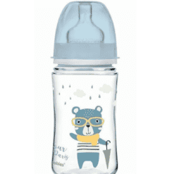 canpol babies biberon anti colique col large bleu bonjour paris 240 ml