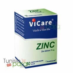 VICARE ZINC 15MG Boite 30 Comprimés