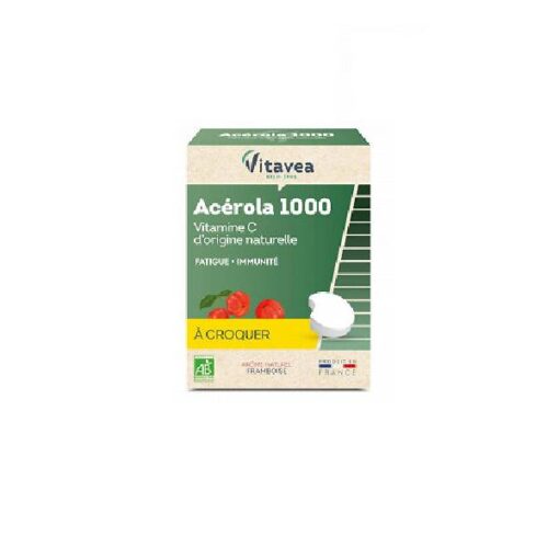 Vitavea vitamine c acerola bio 1000 mg 28 comprimes