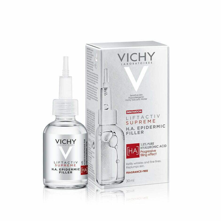 VICHY LIFTACTIV SUPREME H.A. EPIDERMIC FILLER– RIDES & FERMETÉ