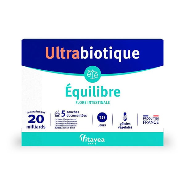 Vitavea ultrabiotique equilibre 10 gelules
