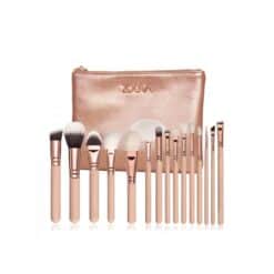 ZOEVA trousse marron 15 pinceaux maquillage