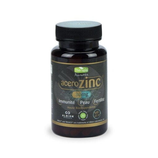 THERAPIA ACERO ZINC boite de 30 gélules