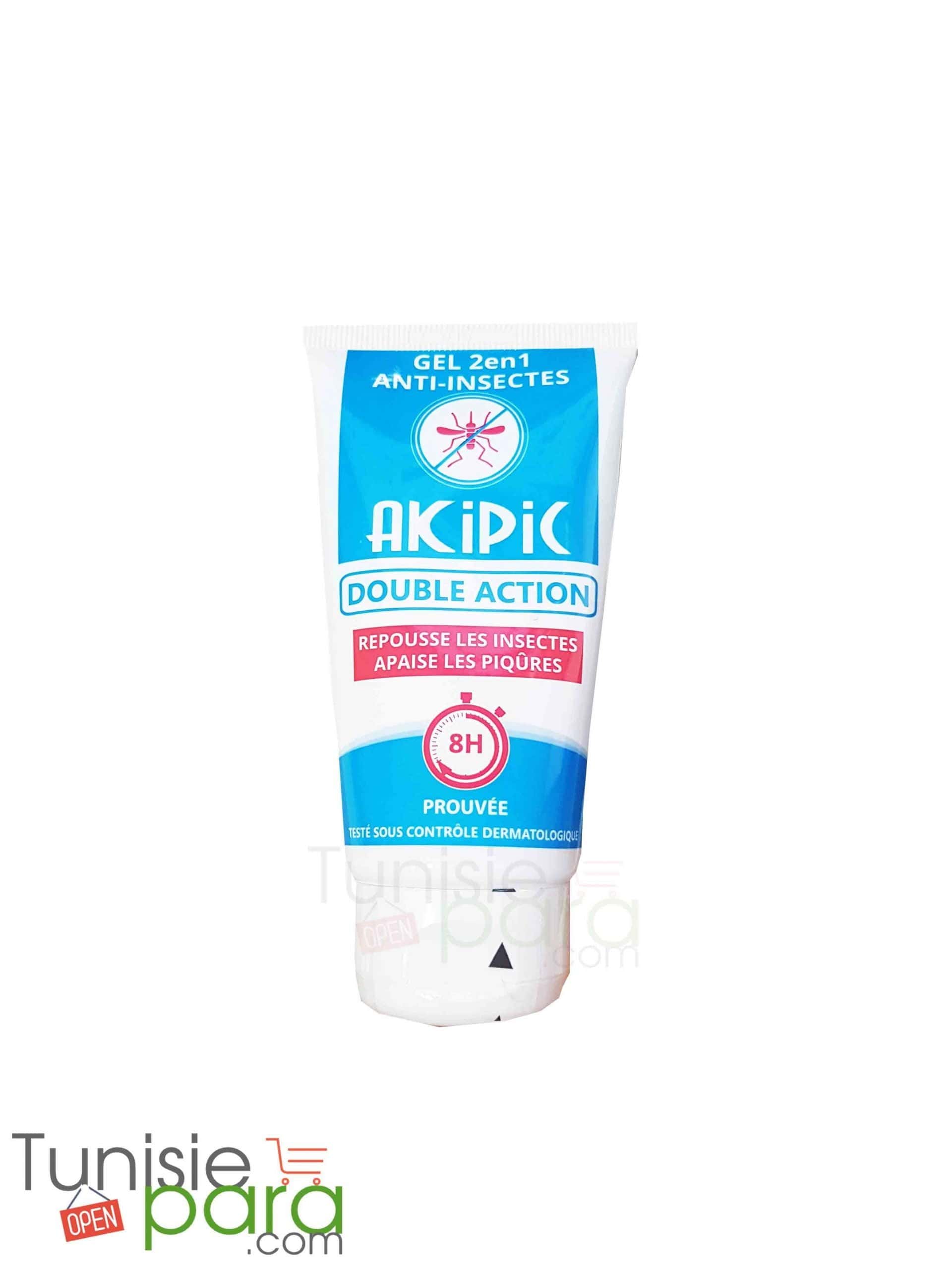 Akipic gel répulsif et apaisant anti-insectes 30 ml
