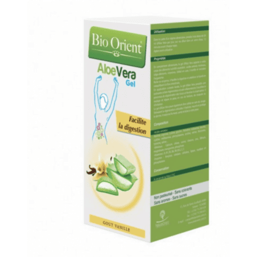 Bio orient gel gout vanille  250 ml