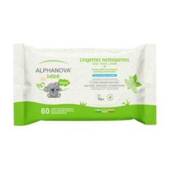 alphanova bebe bio lingettes parfumees b/60