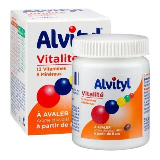 ALVITYL vitalité  boite de 40 comprimés à avaler – Image 2