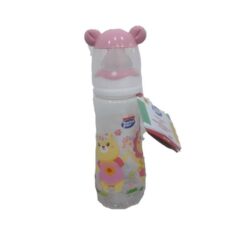 baby pur biberon en polypropylene col standard funny pp rose 250 ml