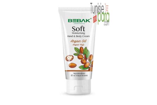 Bebak Soft Crème Mains et Corps - Huile d'Argan 75 ml