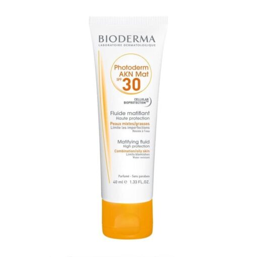 BIODERMA Photoderm AKN Mat SPF 30 Fluide Matifiant 40ml