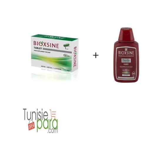 Bioxsine pack tablette 40 comprimes +bioxsine shampoing  forte 100 ml