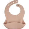 canpol babies bavoir silicone beige avec poche 51/030