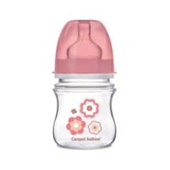 CANPOL BABIES Biberon Anti Colique Col Large 120ML NOUVEAU NE - Rose - 35/216
