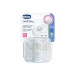 CHICCO 2 BOUTS DE SEINS EN SILICONE M/L